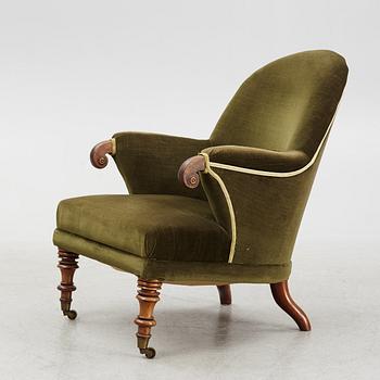An armchair, late 19th Century.