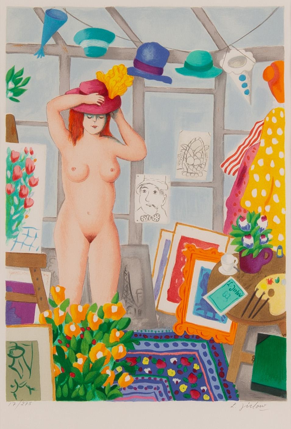 Lennart Jirlow, lithograph in colours, signed 17/275.