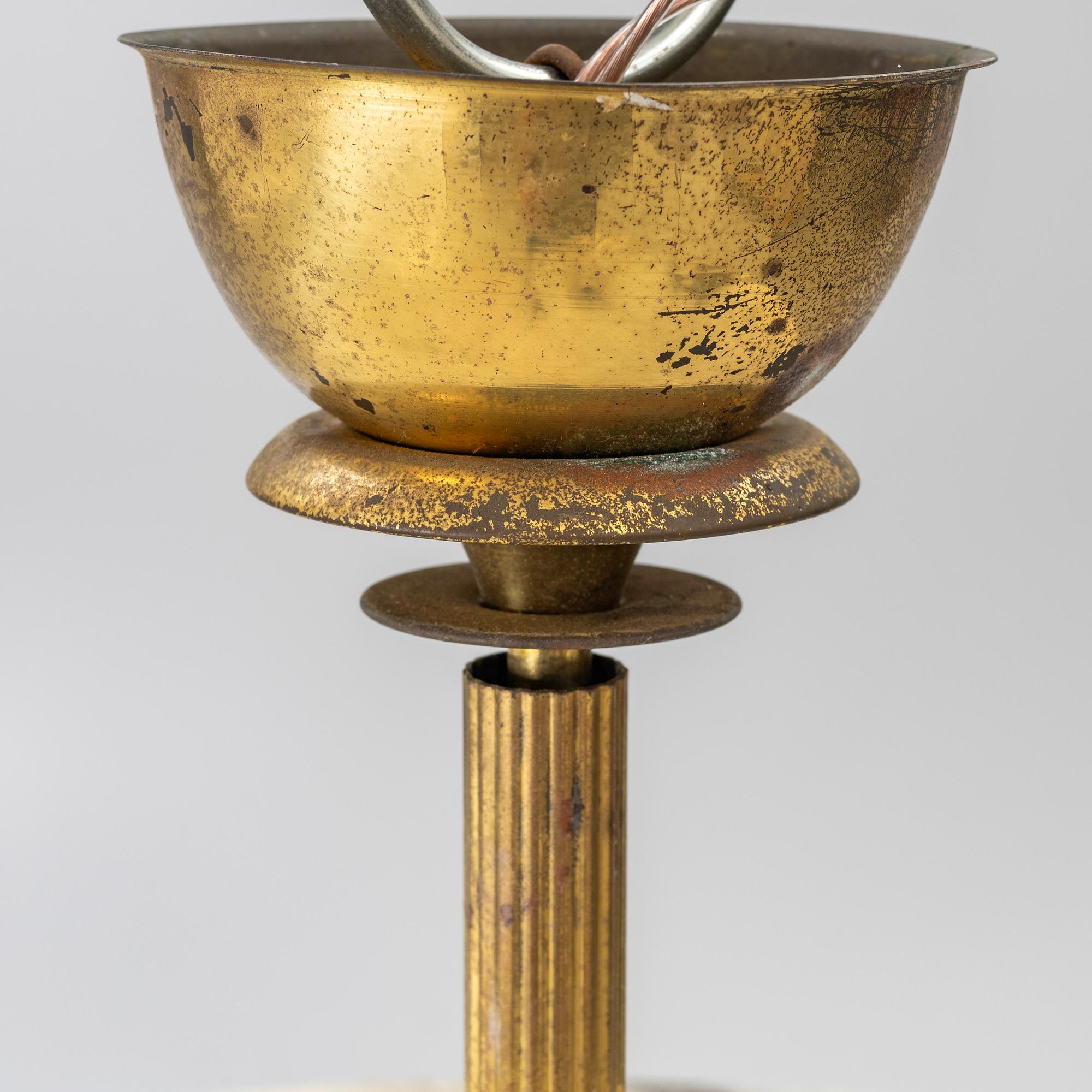 Ceiling lamp, first half of the 20th century.