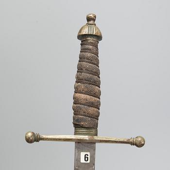 A GEORGE V CEREMONIAL SWORD, 19th/20th century.