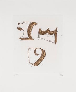 Carl Fredrik Reuterswärd, "Gulliver", portfölj med 21 etsningar.