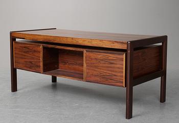 A Dyrlund-Smith palisander desk, Denmark 1960's.