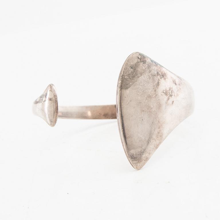 Hans Hansen, armring, sterling silver, Denmark.