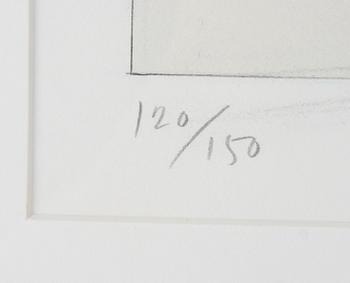 ÅBERG, LASSE, litografi, sign o numr 120/150.