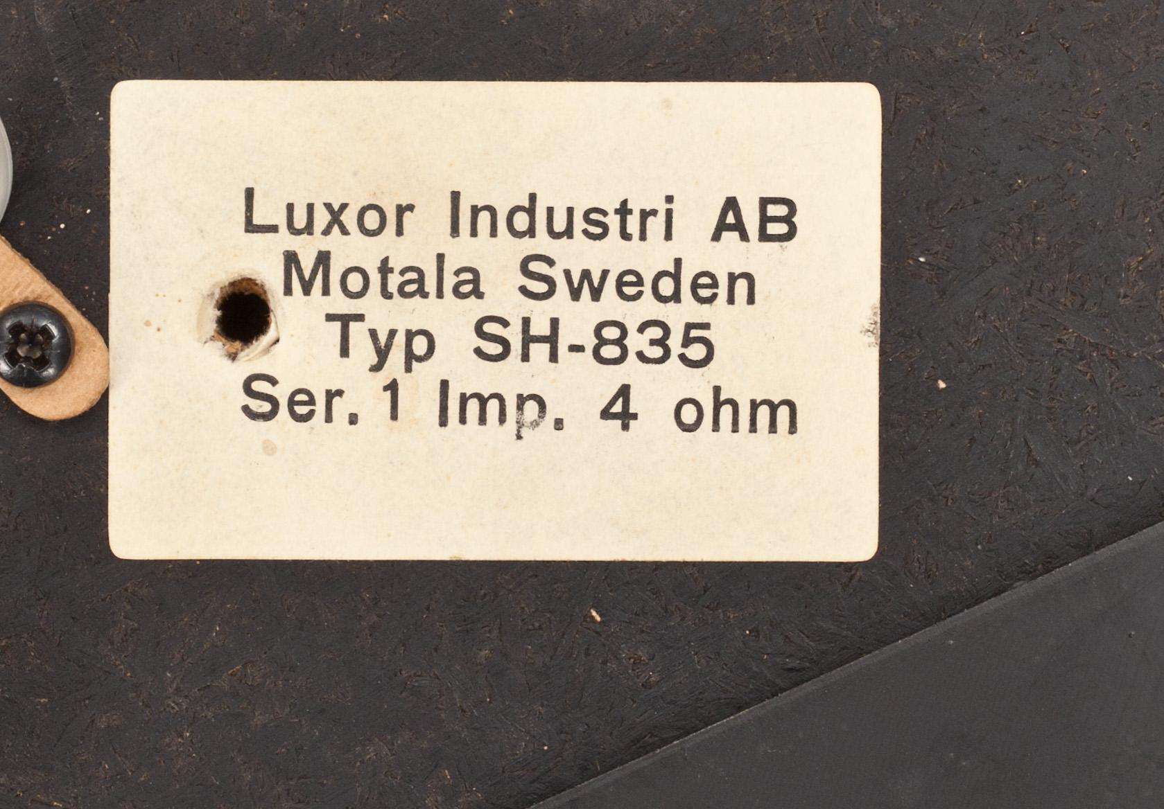 HÖGTALARE, ett par, Luxor, 1900-talets andra hälft.