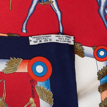 Hermès, scarf, "Paris L'Armee Imperiale Russe de 1816 a 1916".