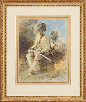 Egron Lundgren, Indian military.