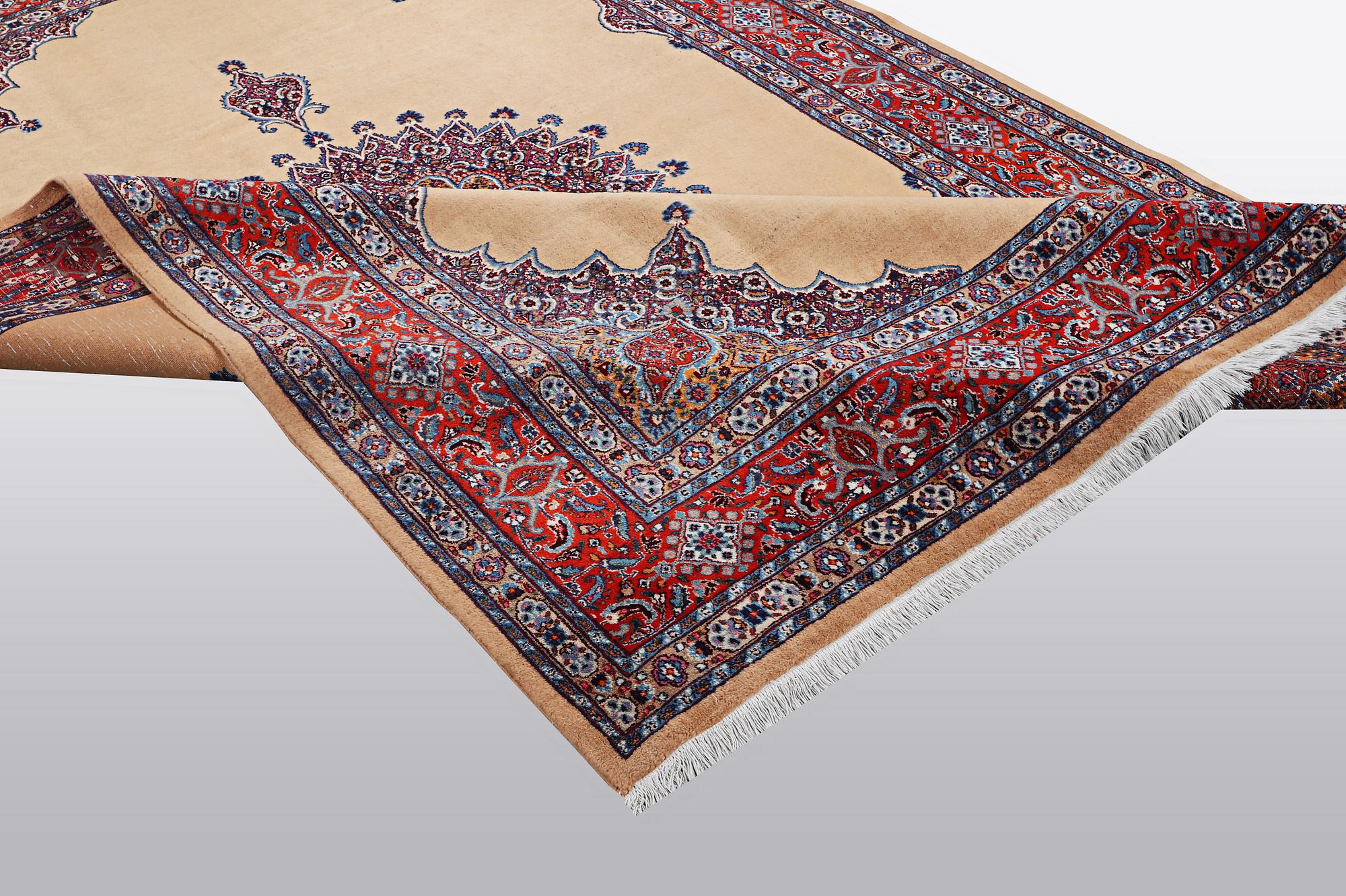 A carpet, Moud, ca 327 x 215 cm.