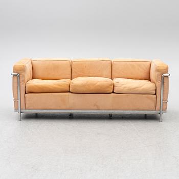 Le Corbusier (Charles-Édouard Jeanneret), , Pierre Jeanneret & Charlotte Perriand, soffa, "LC2", Cassina, Italien.