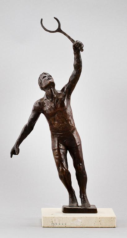 STERETT-GITTINGS KELSEY, skulptur, brons, Royal Copenhagen, sign Kelsey, dat 76 samt nr 361/2500.
