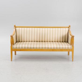 An Empire style sofa, early 20th century.