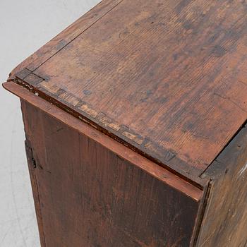 A 19th century cabinet.