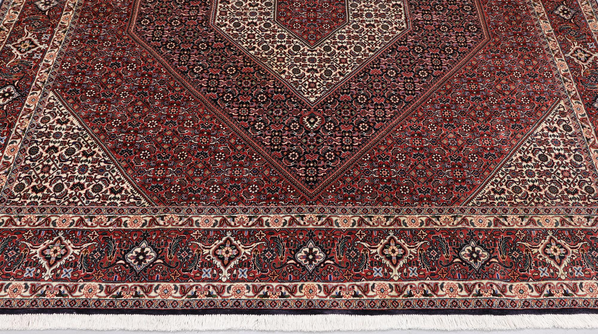 A rug, Bidjar so-called Takab, approx. 240 x 202 cm.