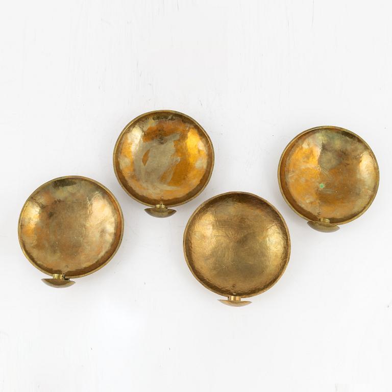 Karl-Erik Torssell, ljusplåtar, 4 st "Kungalampetten".