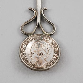 PARTI SILVER, 24 delar, 1900-tal, vikt 600 gram .