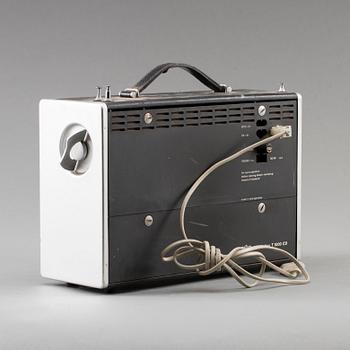 RADIO, Braun T1000, formgiven av Dieter Rams för Braun 1962.