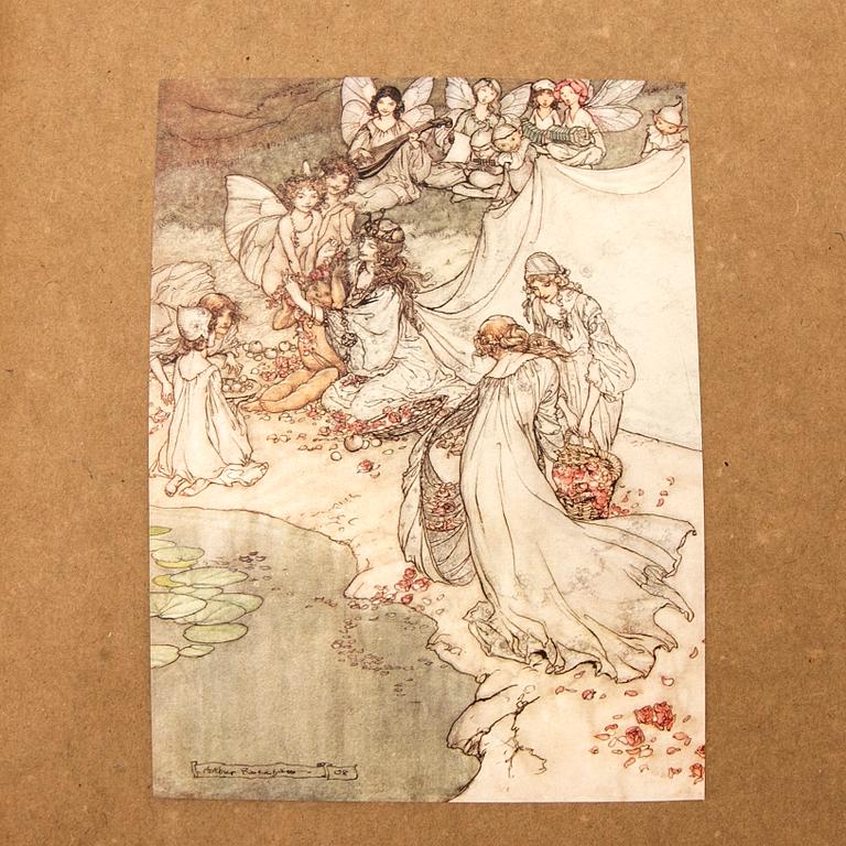 Arthur Rackham, book, “A Midnight's Dream”, no. 632/1000, 1908.