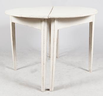 VÄGGBORD, 1 par, 1800-talets första hälft.