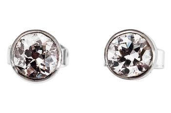 659. DIAMOND EAR STUDS.