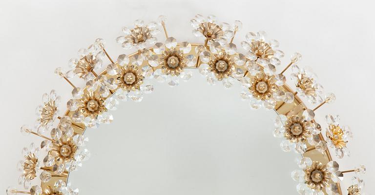 A lit mirror from Palwa (Palme & Walter), Germany, ca 1970.