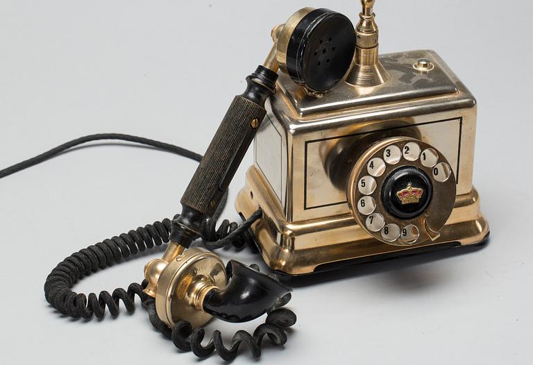 TELEFON, Kjøbenhavns Telefon Aktieselskab, Danmark. Omkring 1900.