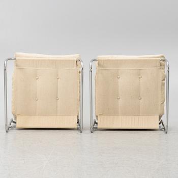 Gillis Lundgren, Armchairs, a pair, "Revolt", IKEA, 1970s.
