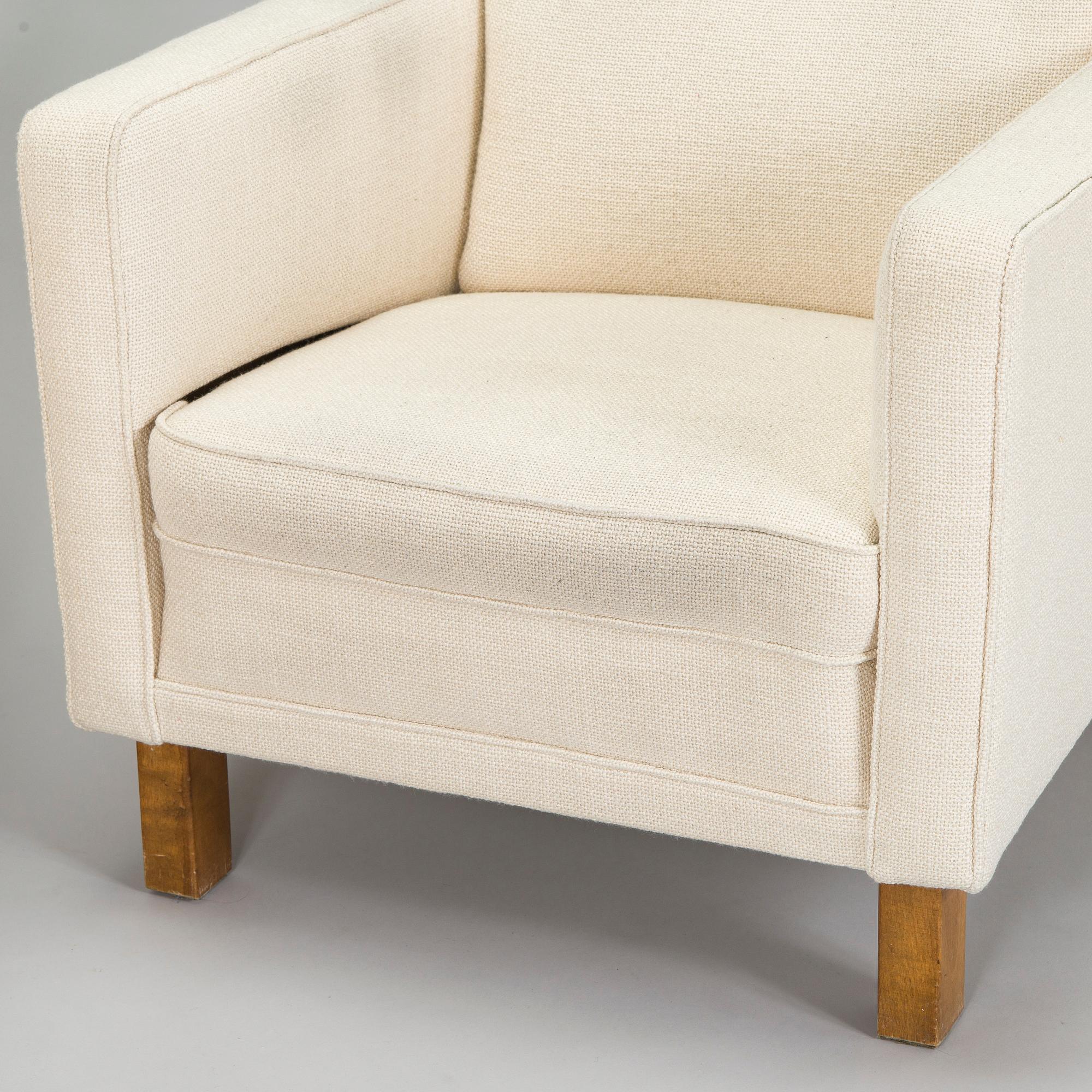 A pair of mid-20th century 'Mexico' armchairs for Paul Boman Ltd.