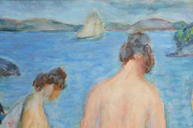 Edward Hald, Bathing women.