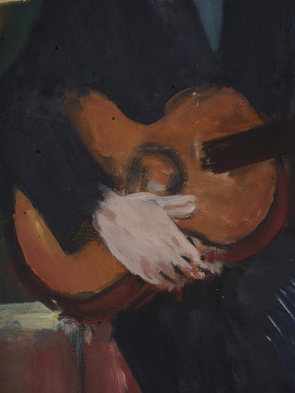 Nils Nilsson, Man with guitar (the artist's brother Gunnar).