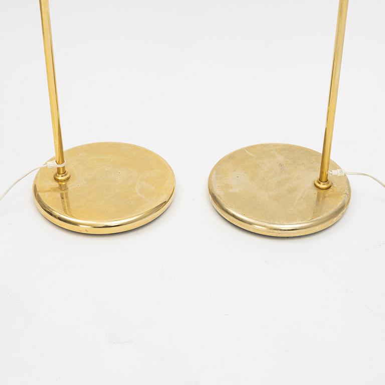 Golvlampor, ett par, Reijmyre, 1900-talets andra hälft.