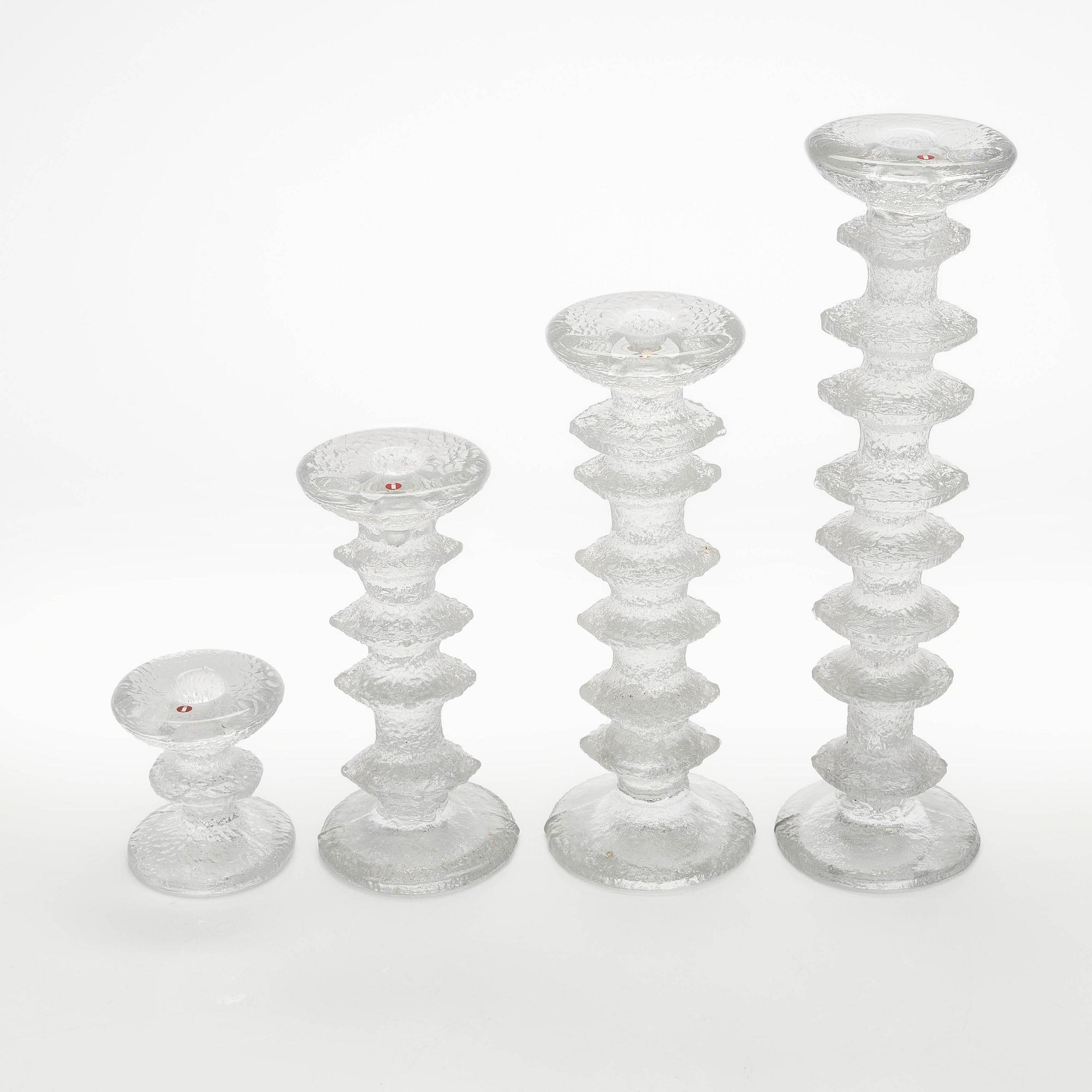 Timo Sarpaneva, ljusstakar, 4 st, "Festivo", Iittala.