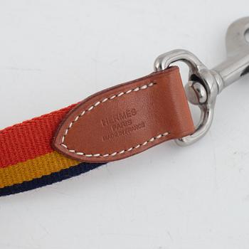 Hermès, "dog collar and leash, Rocabar III dog collar + leash".