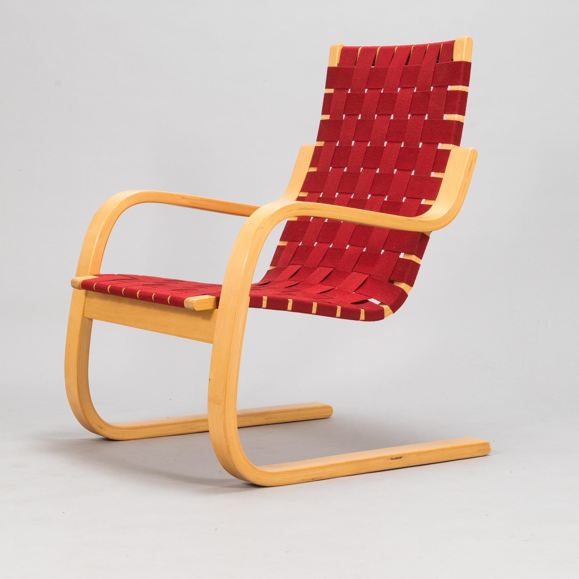 Alvar Aalto, a 21th century '406' armchair for Artek.