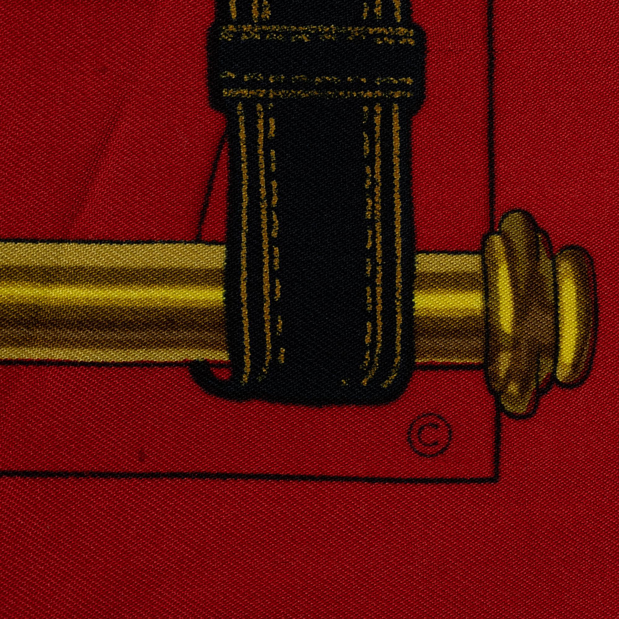 Hermès, scarf, "Harnais des Presidents".