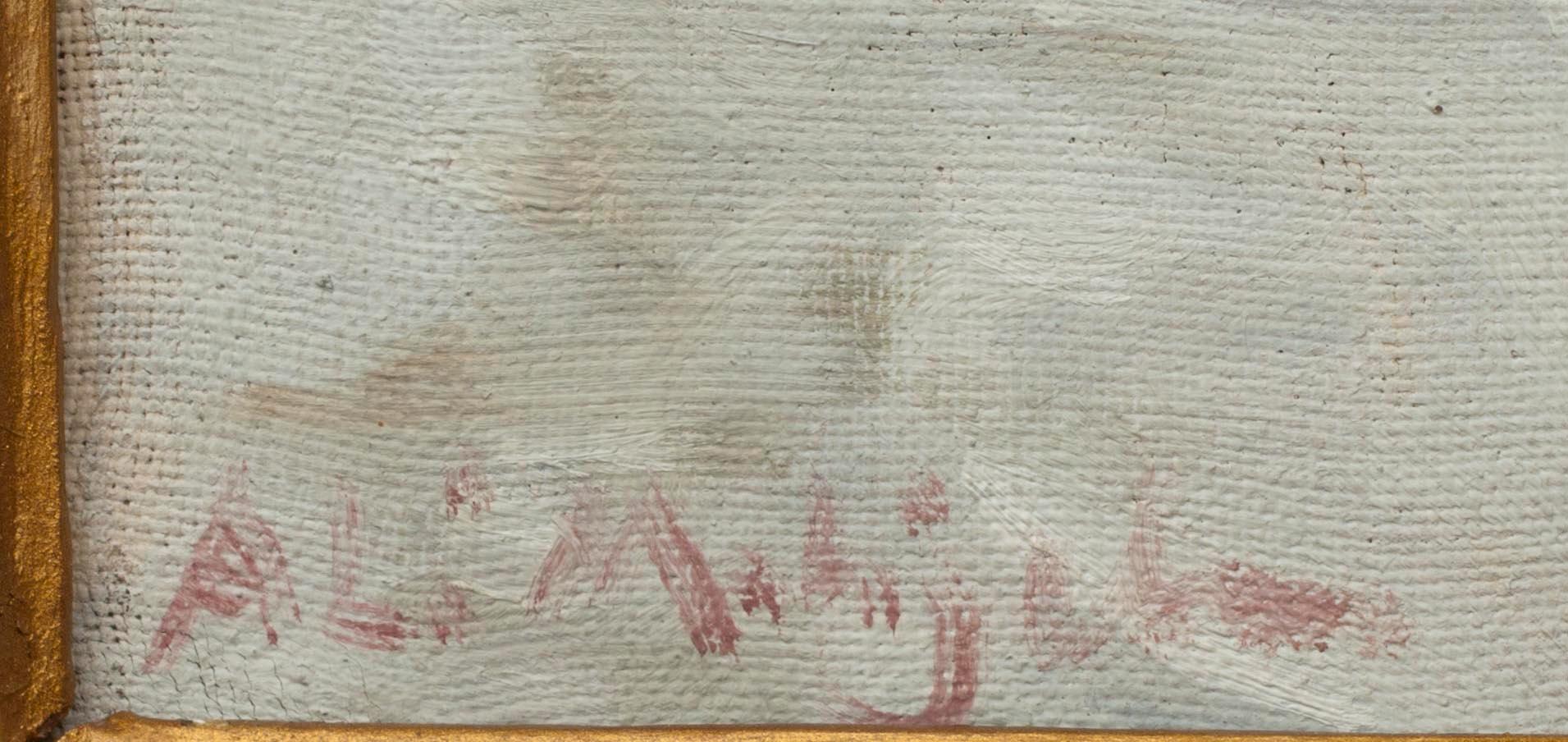 ALI MUNSTERHJELM, olja på duk, sign.