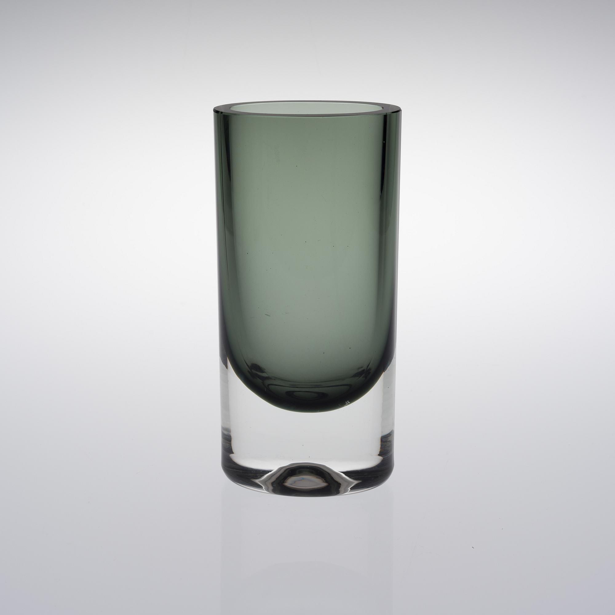 KAJ FRANCK, VAS, glas, signerad Nuutajärvi Notsjö.