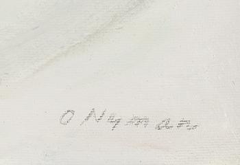 Olle Nyman, oil on canvas laid on panel, signed.