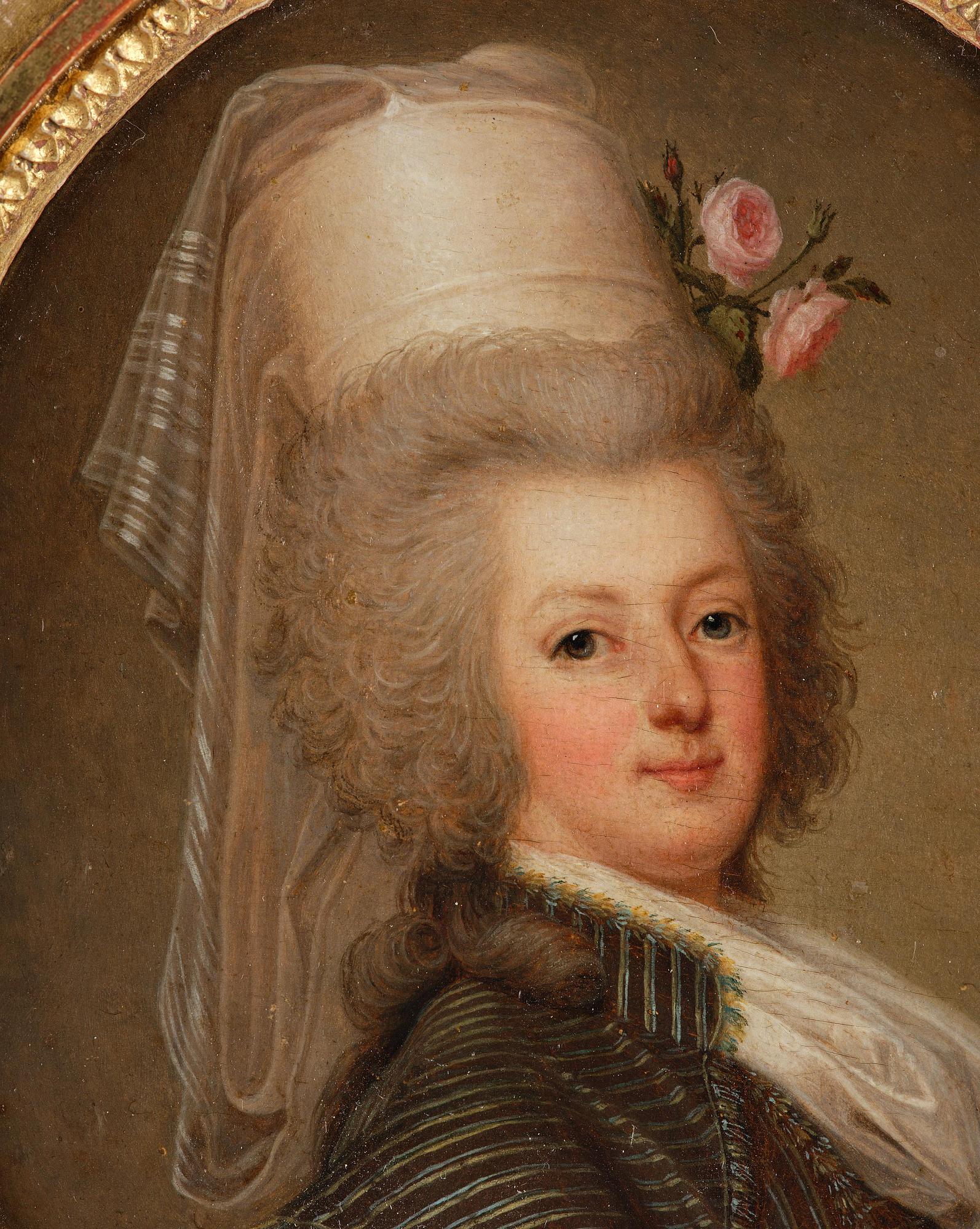 Adolf Ulrik Wertmüller, "Queen Marie-Antoinette" (1755-1793) & "King Louis XVI" (1754-1793) of France.