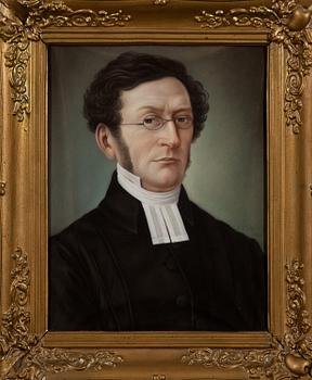 CARL CONRAD DAHLBERG, pastell, signerad och daterad 1856.