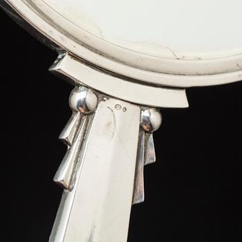 HANDSPEGEL, sterlingsilver, Georg Jensen, Danmark, 1930-tal.