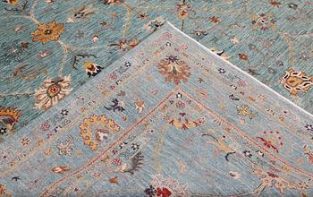 A carpet, Ziegler design, so-called Mamluk, approx. 367 x 274 cm.