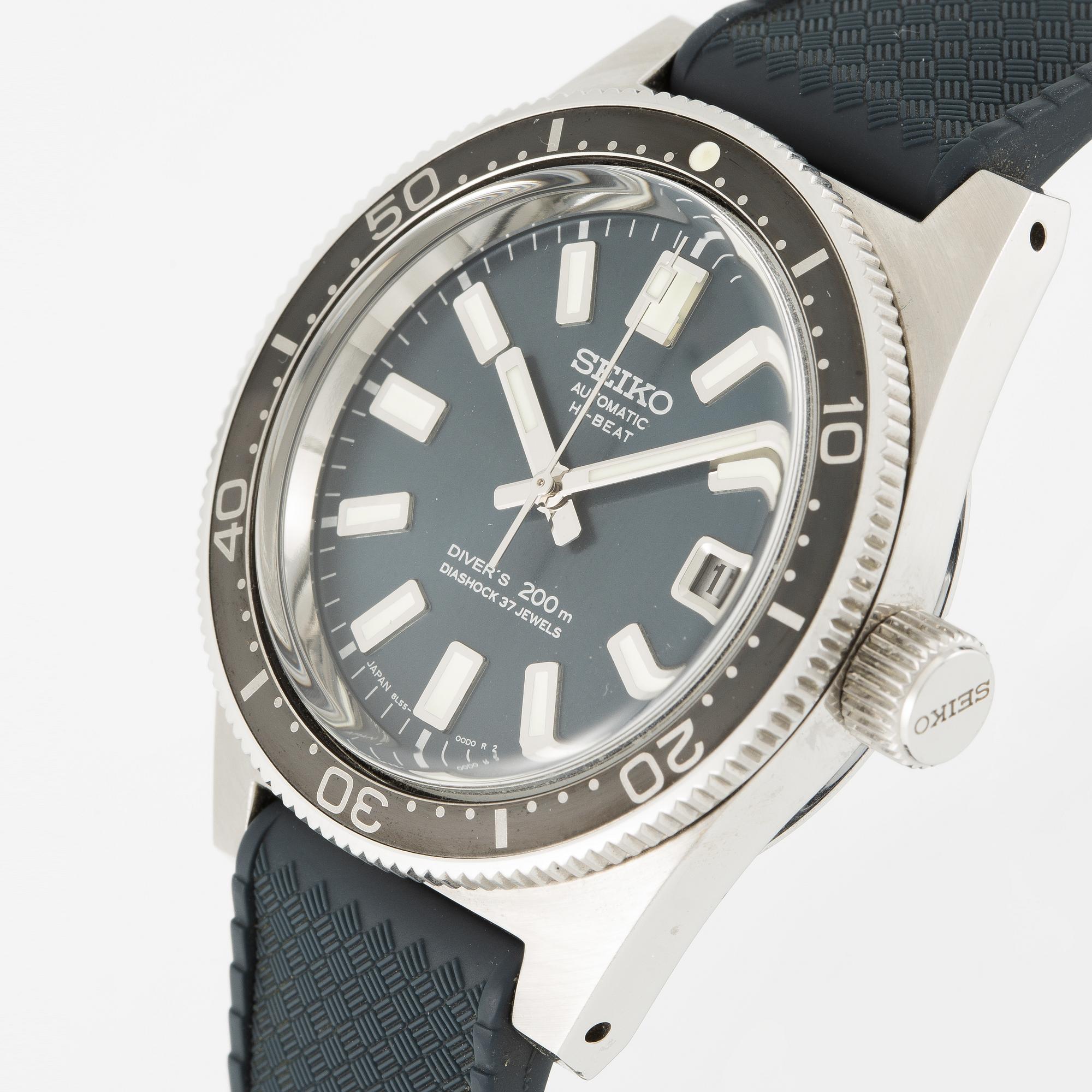 Seiko, Prospex, Hi-Beat, "55th Anniversary", "Limited Edition", wristwatch, 39,9 mm.