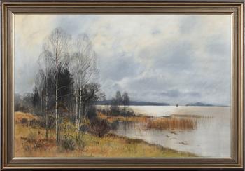 Carl Brandt · CARL BRANDT, pastell på papper, signerad och daterad -08.