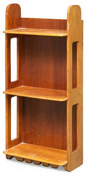 694. A Josef Frank mahogany wall shelf, Svenskt Tenn, model 2085.