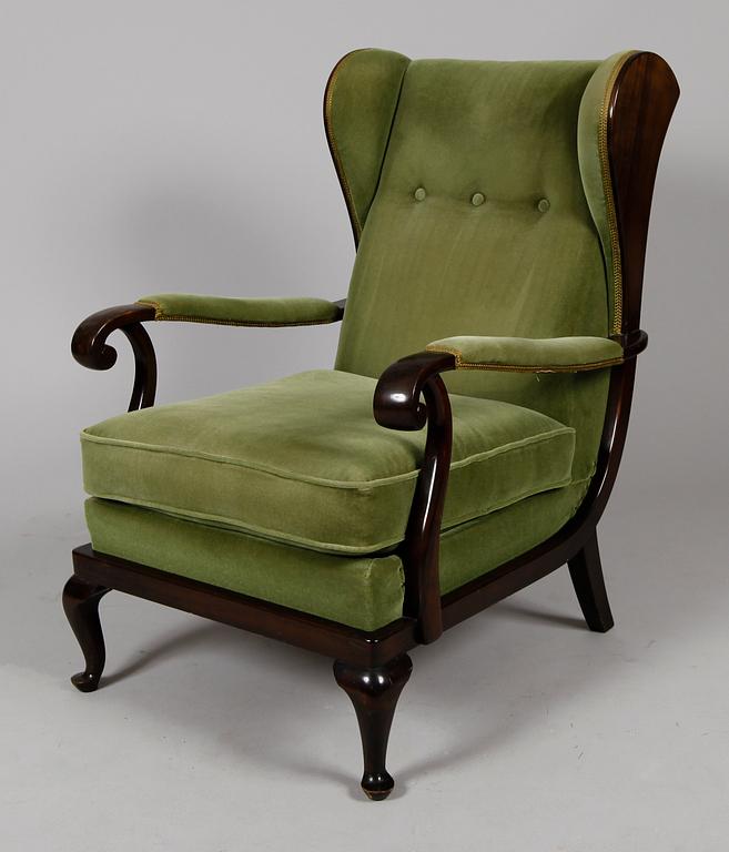 ÖRONLAPPSFÅTÖLJ, 1950-/1960-tal.