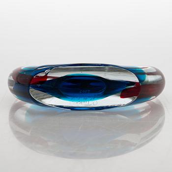 Oiva Toikka, glasskulptur, "Lolli", signerad O. Toikka Nuutajärvi 2005.