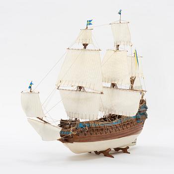 Model ship, the Royal Ship Vasa, around the year 2000.