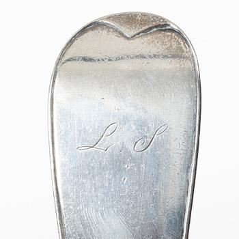 Adolf Zethelius, soppslev, silver, Stockholm 1797.