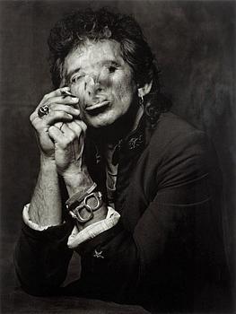 254. Albert Watson, "Keith Richards. New York City. 1988".