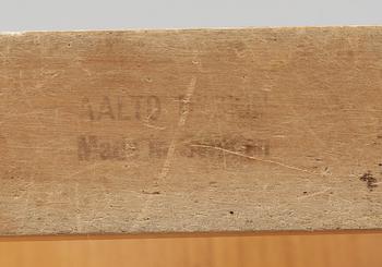 An Alvar Aalto birch armchair by O.y Huonekalu-ja Rakennustyötehdas A.B,